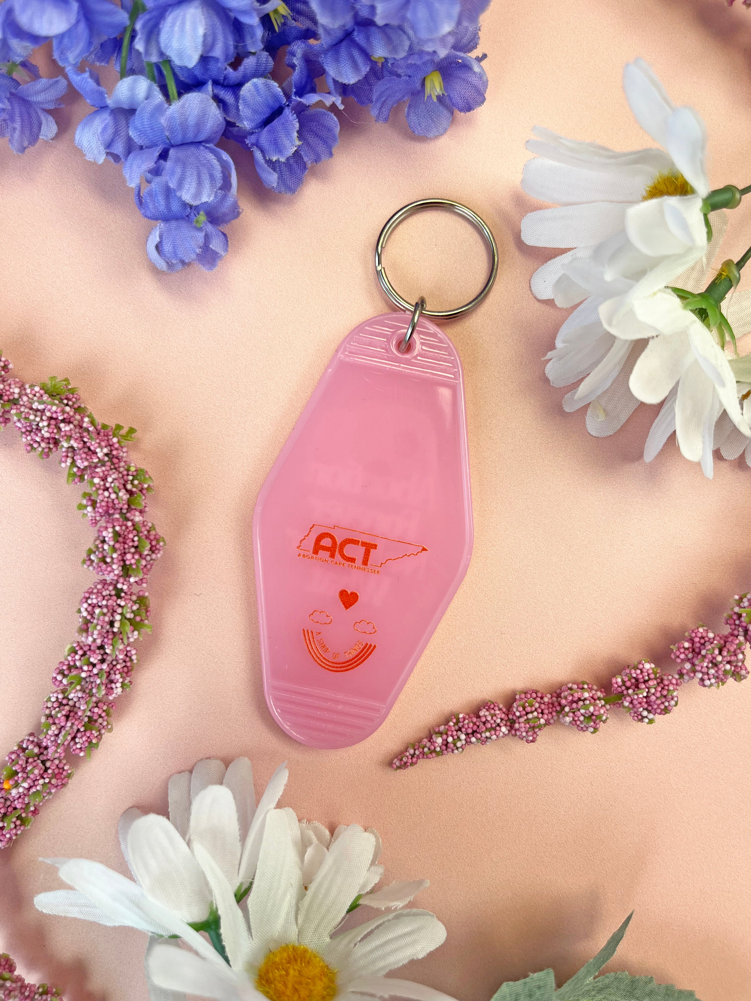 Abortion Forever Heart Motel Keychain - Image 4