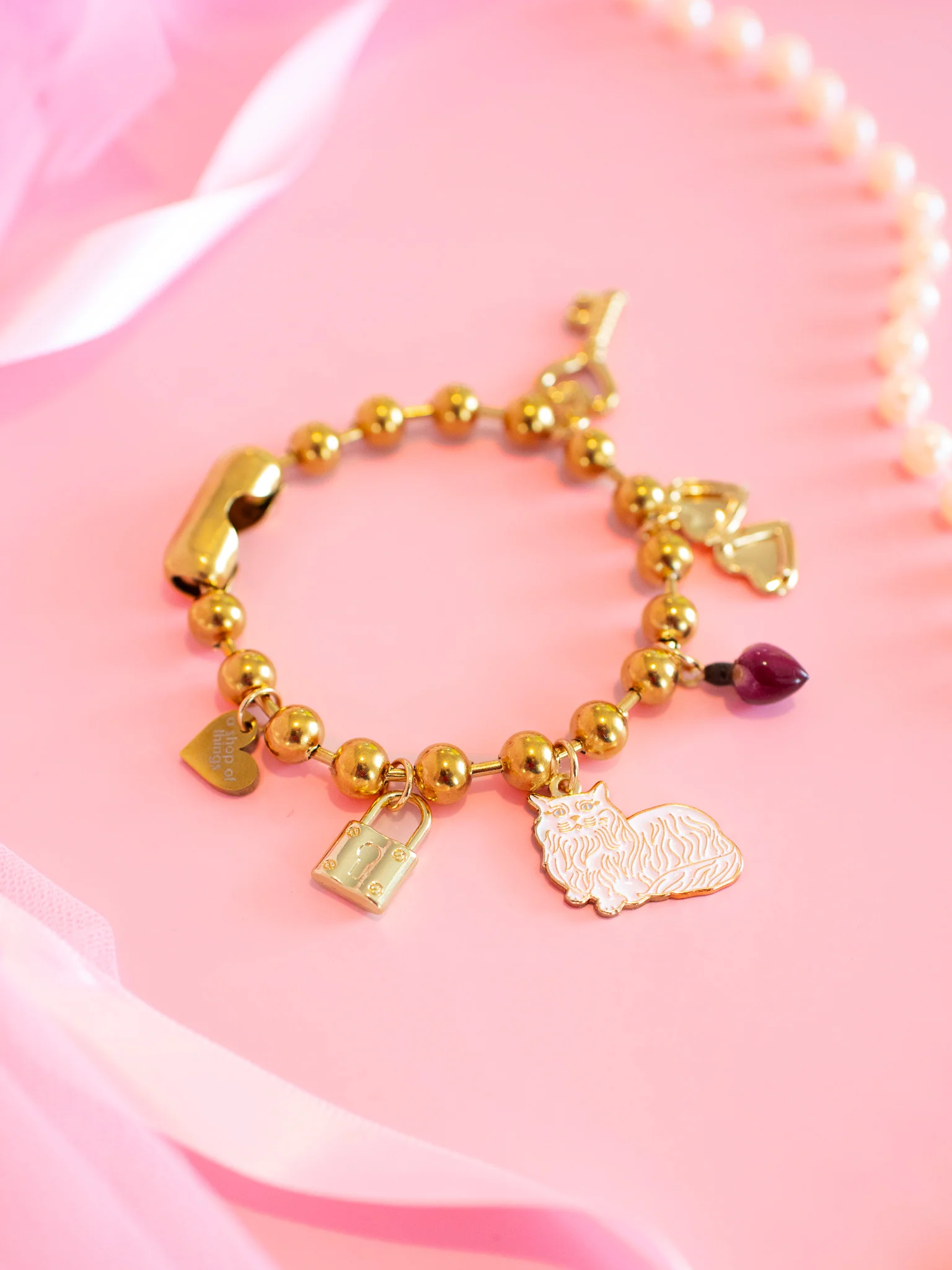 Charm Bracelet- Coquette - Image 4