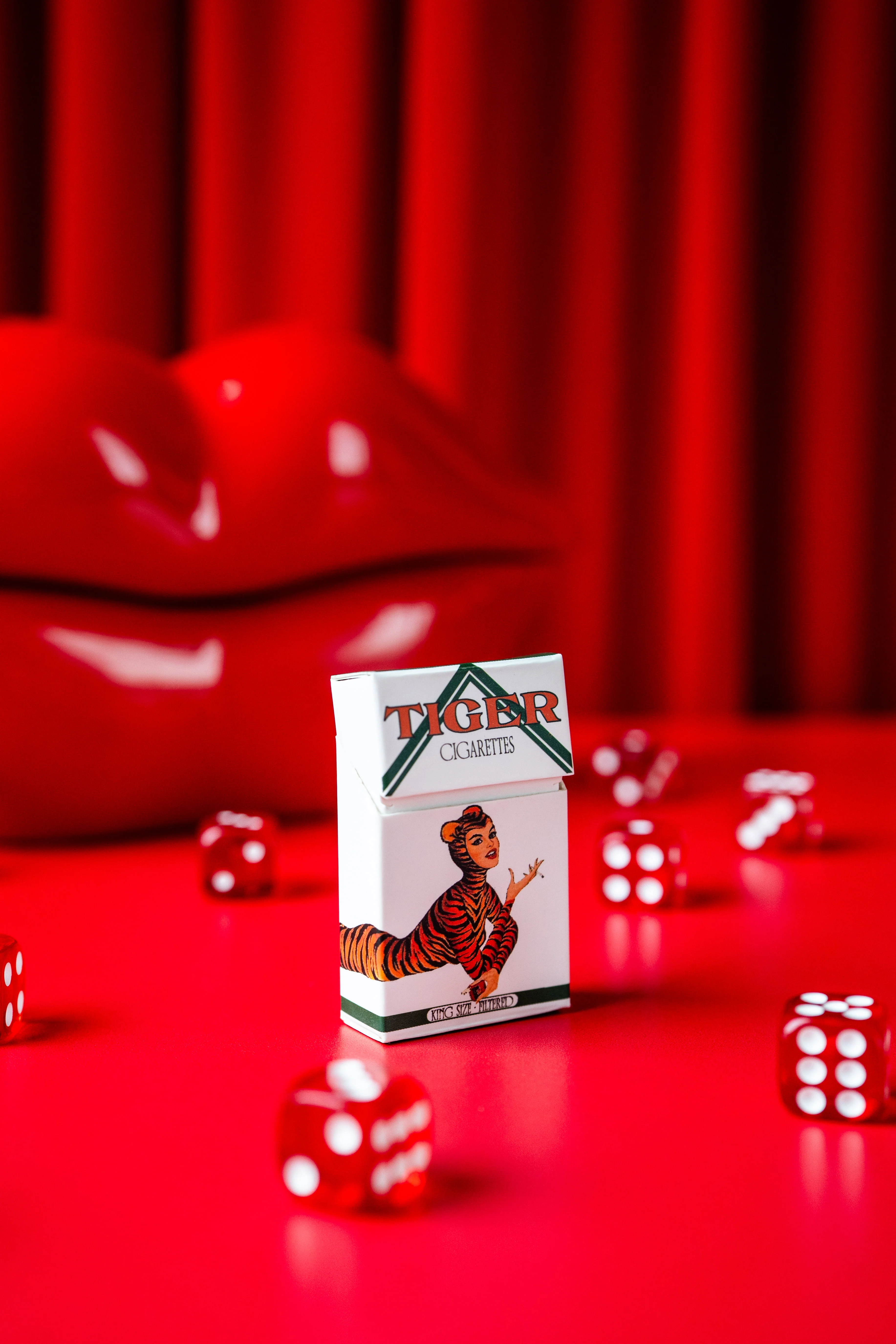 Cig Box Matches- Tiger - Image 3