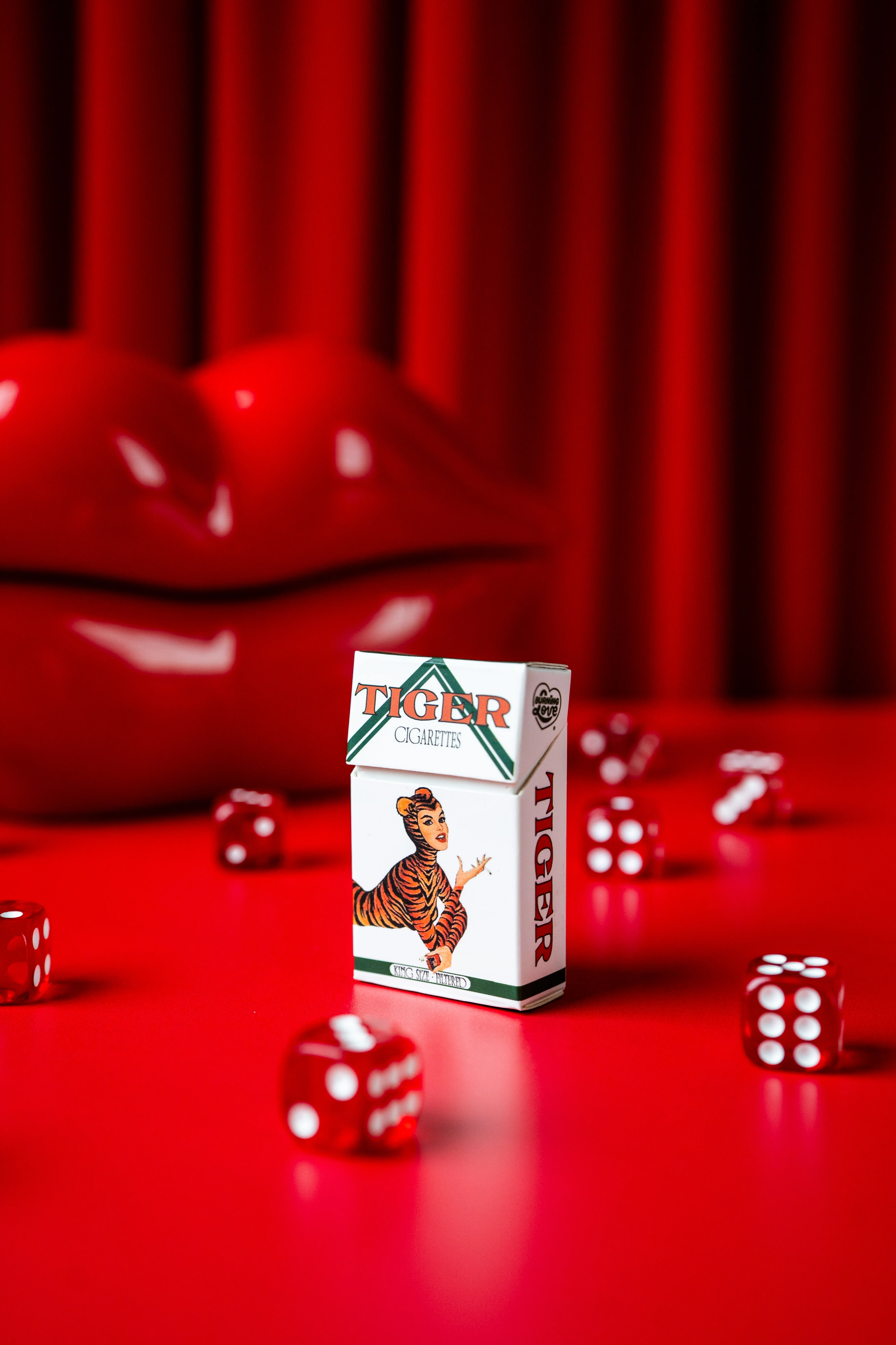 Cig Box Matches- Tiger - Image 4