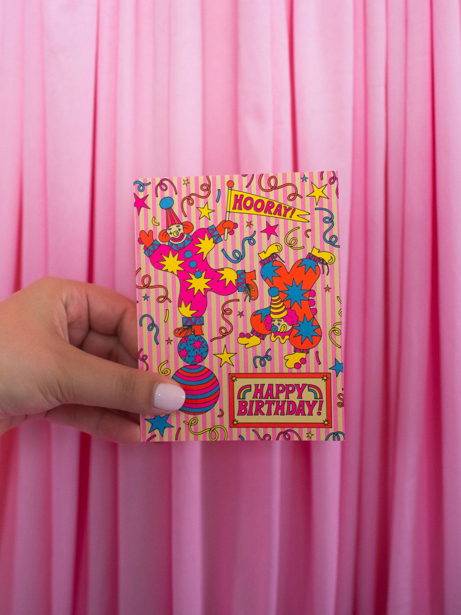 Clown Birthday Card - Image 4