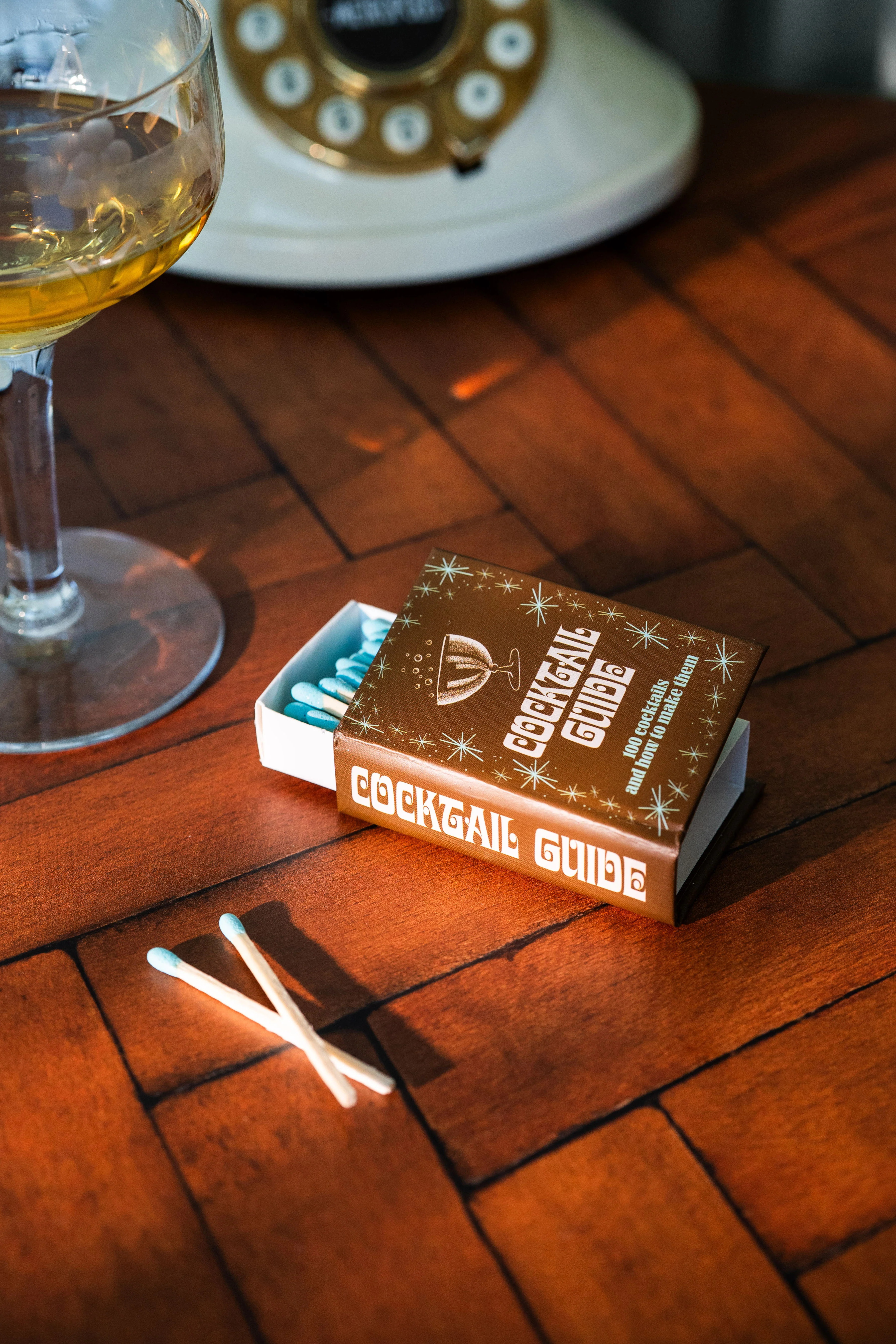 Cocktail Guide Book Matches - Image 6