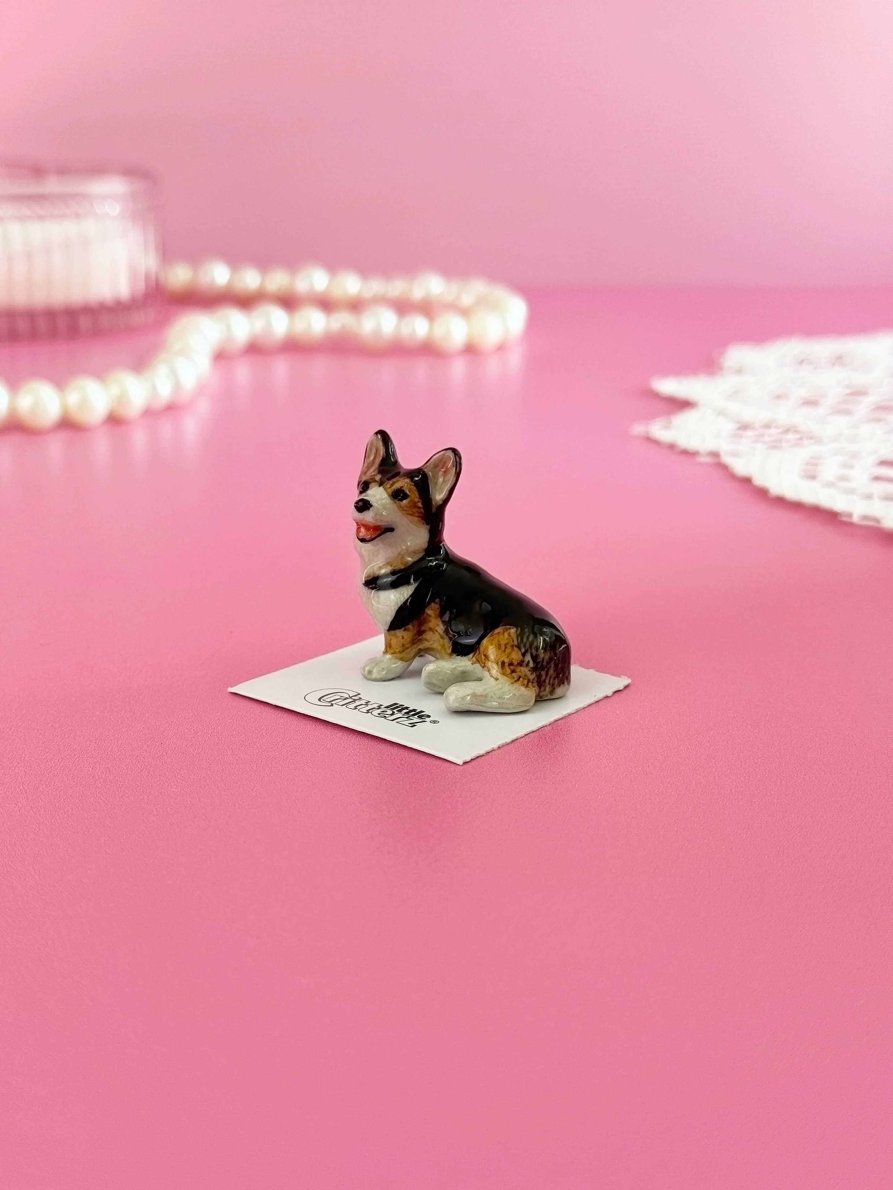 Corgi Mini Porcelain Figurine - Image 7
