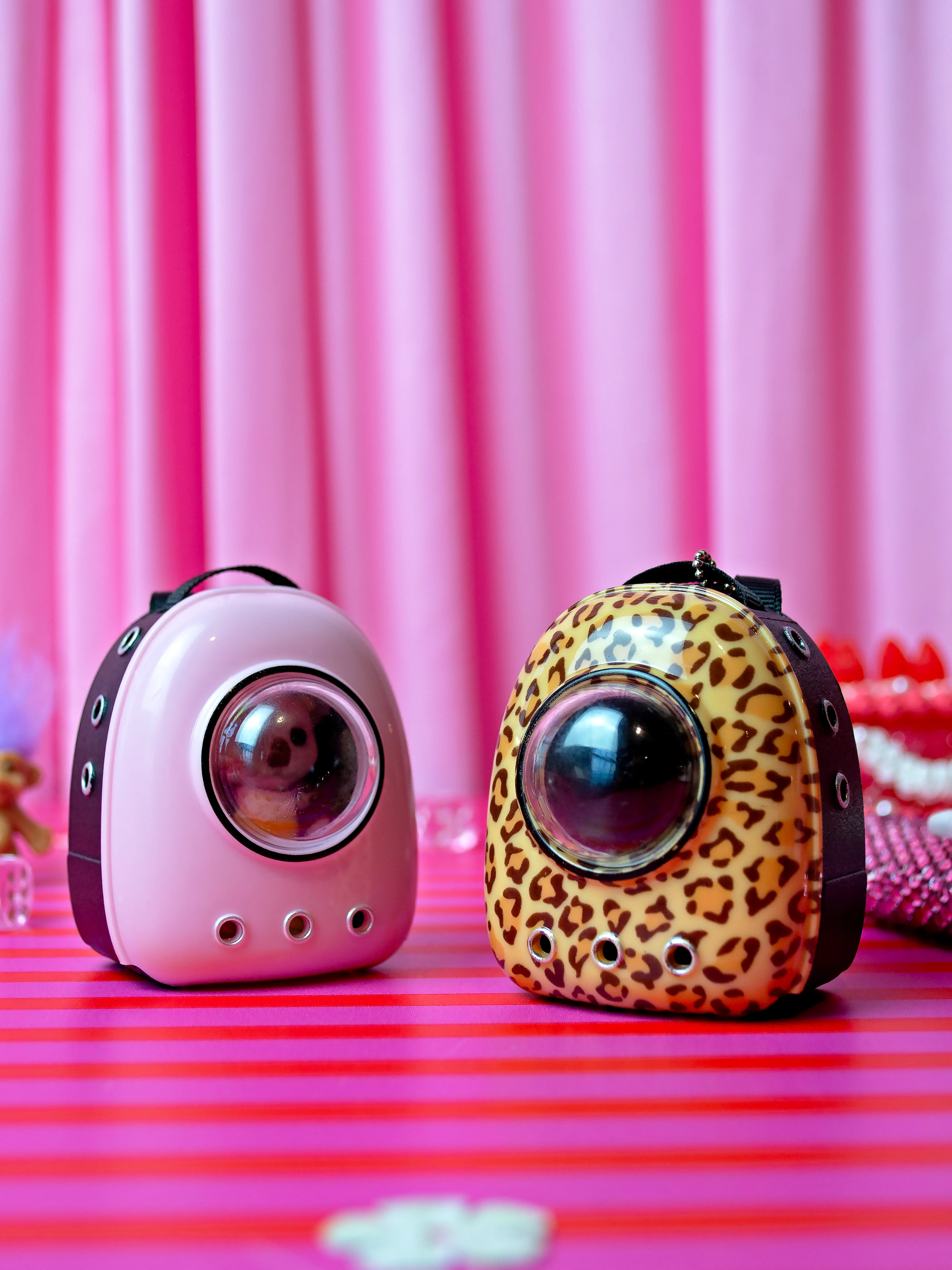 Critter Bubble Backpack Keychain- Leopard - Image 8