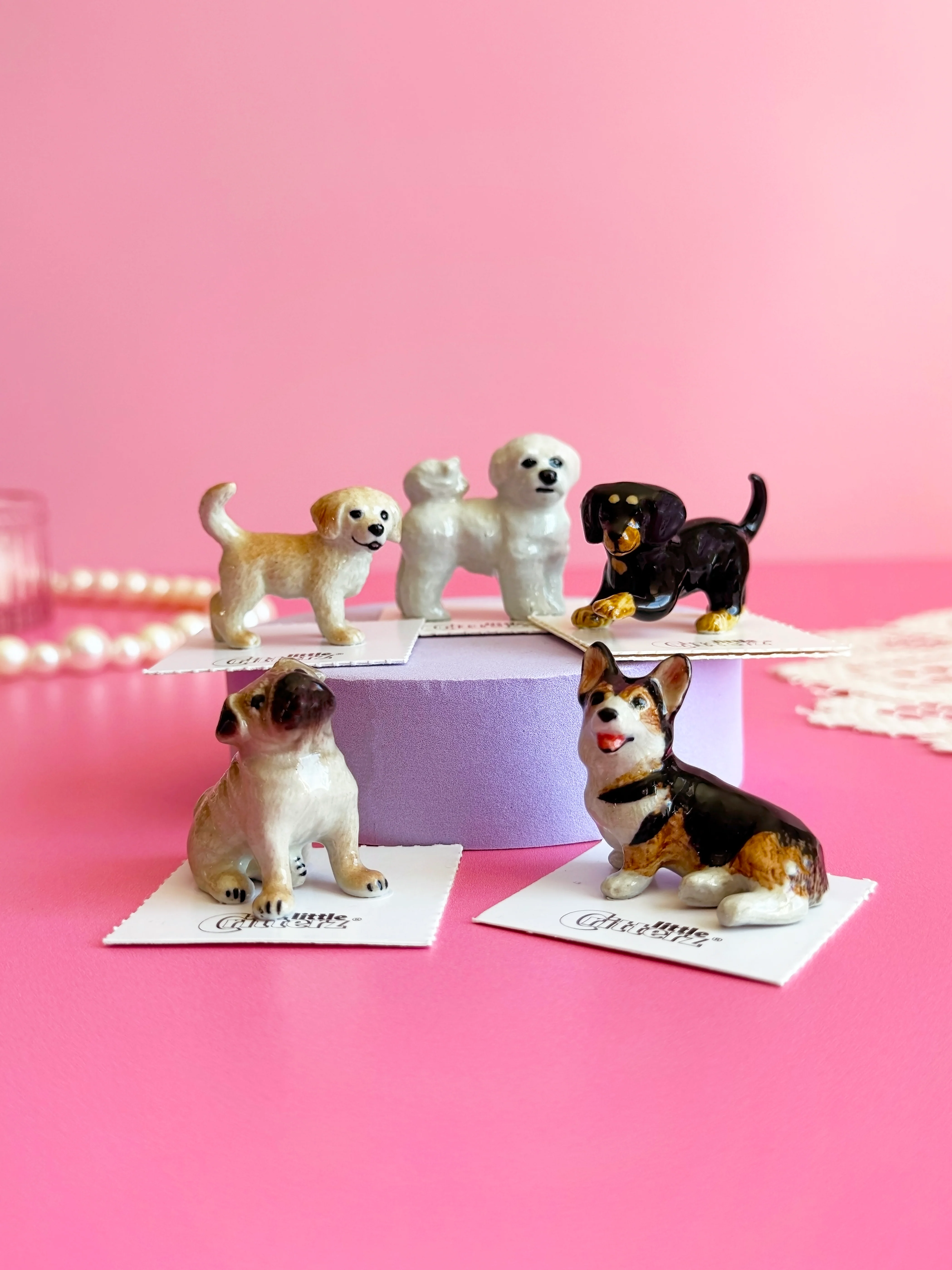 Dachshund Mini Porcelain Figurine - Image 7