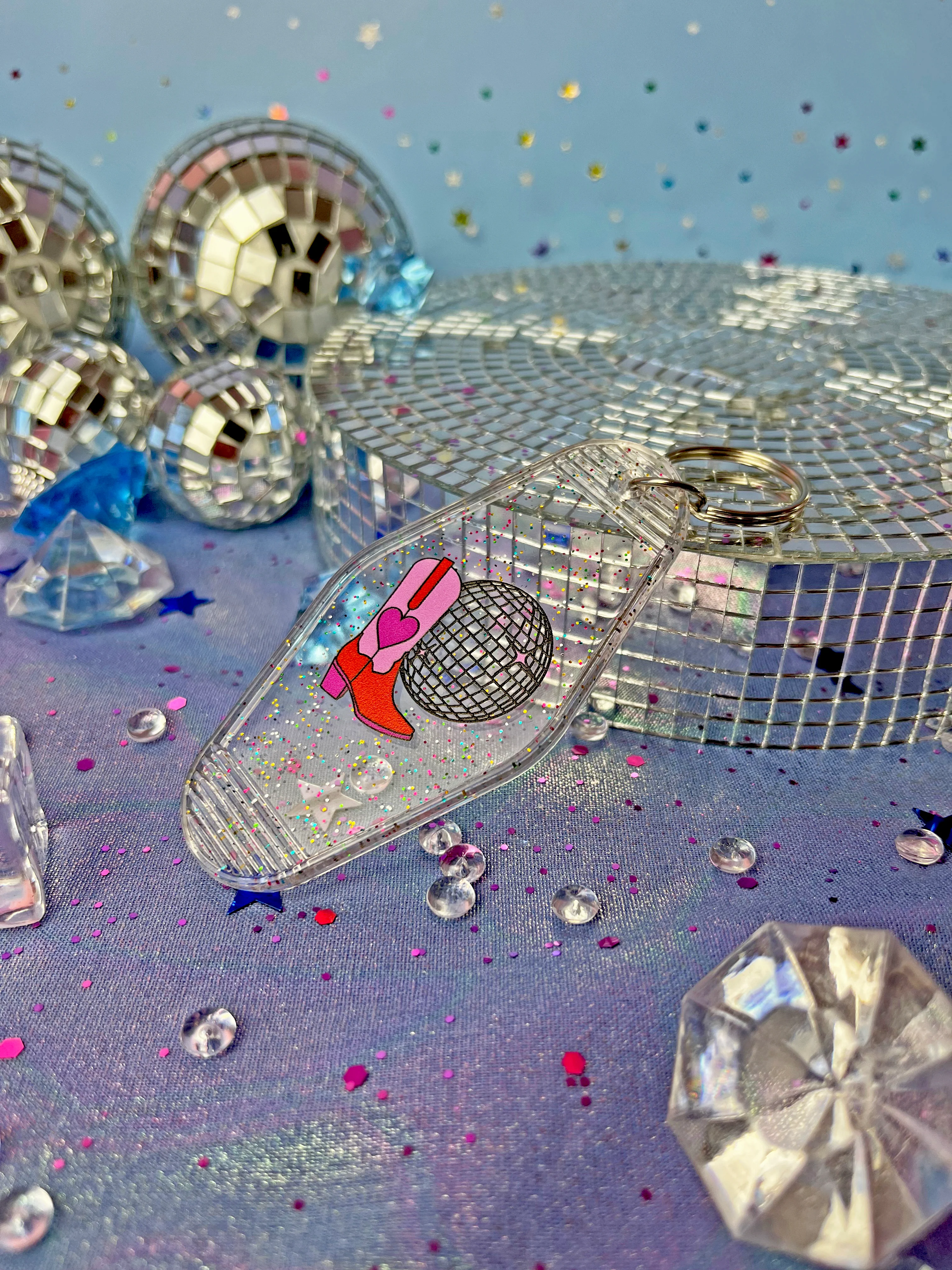 Disco Cowgirl Motel Keychain - Image 7