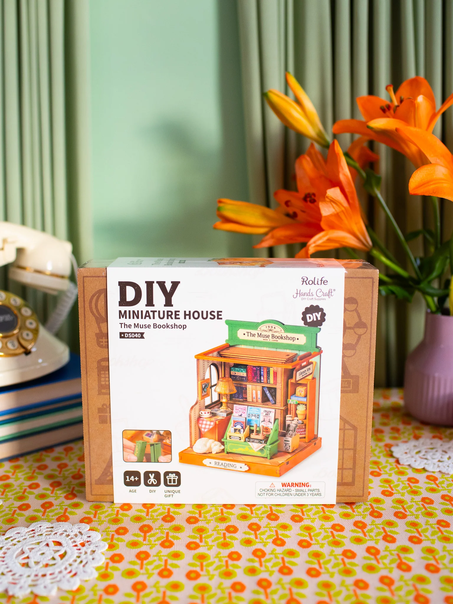 DIY Miniature House- Muse Bookshop