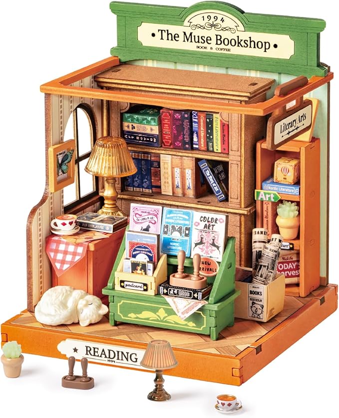 DIY Miniature House- Muse Bookshop - Image 6