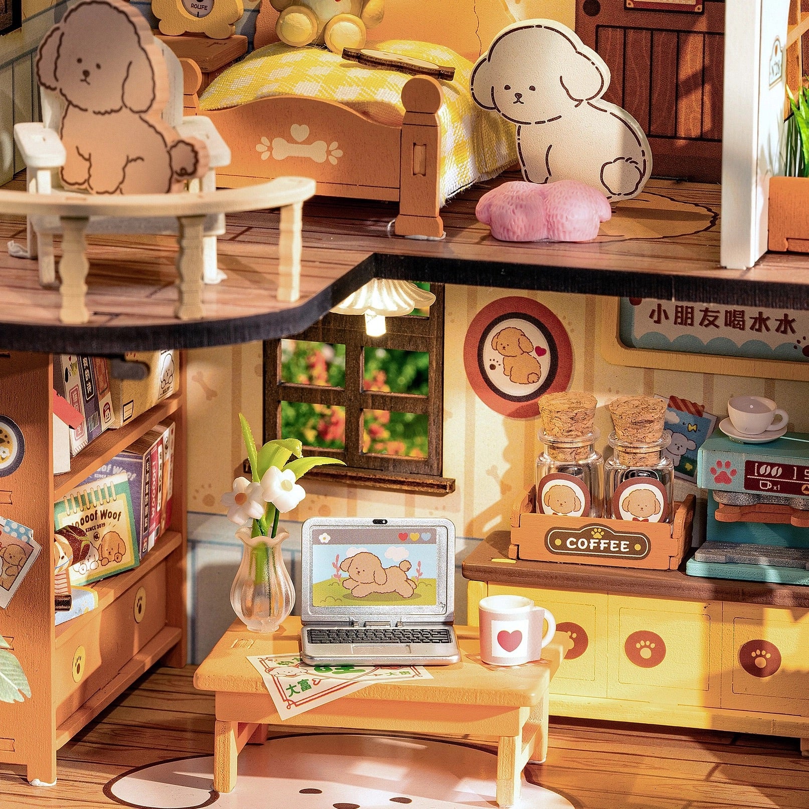 DIY Miniature House- Puppy's Cozy Villa - Image 4