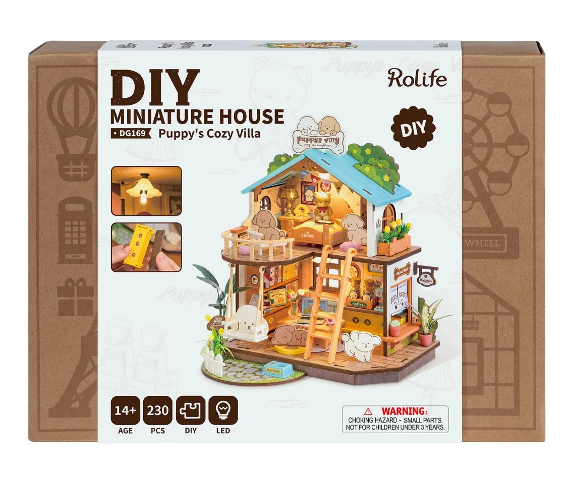 DIY Miniature House- Puppy's Cozy Villa - Image 7
