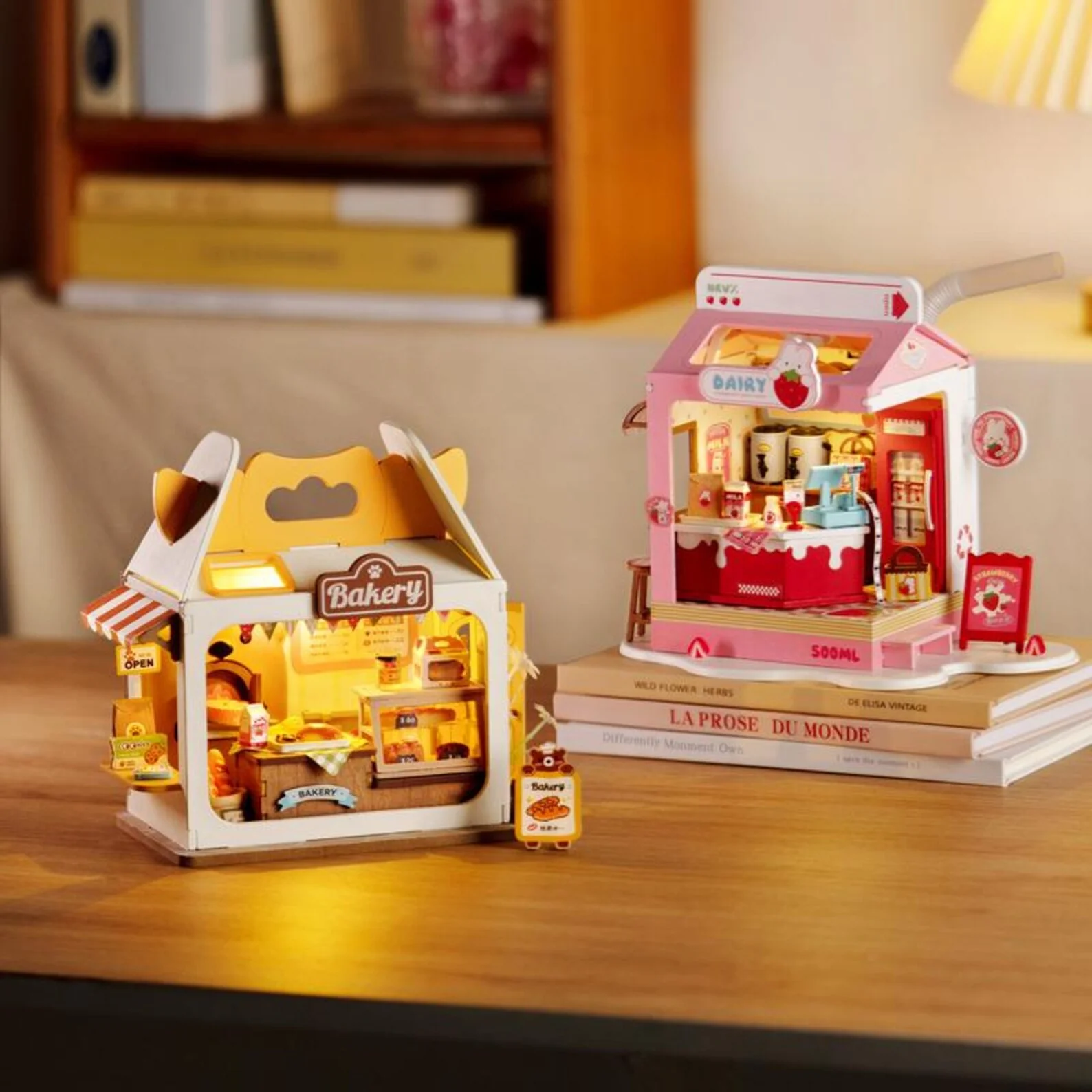 DIY Miniature House- Strawberry Milk - Image 7