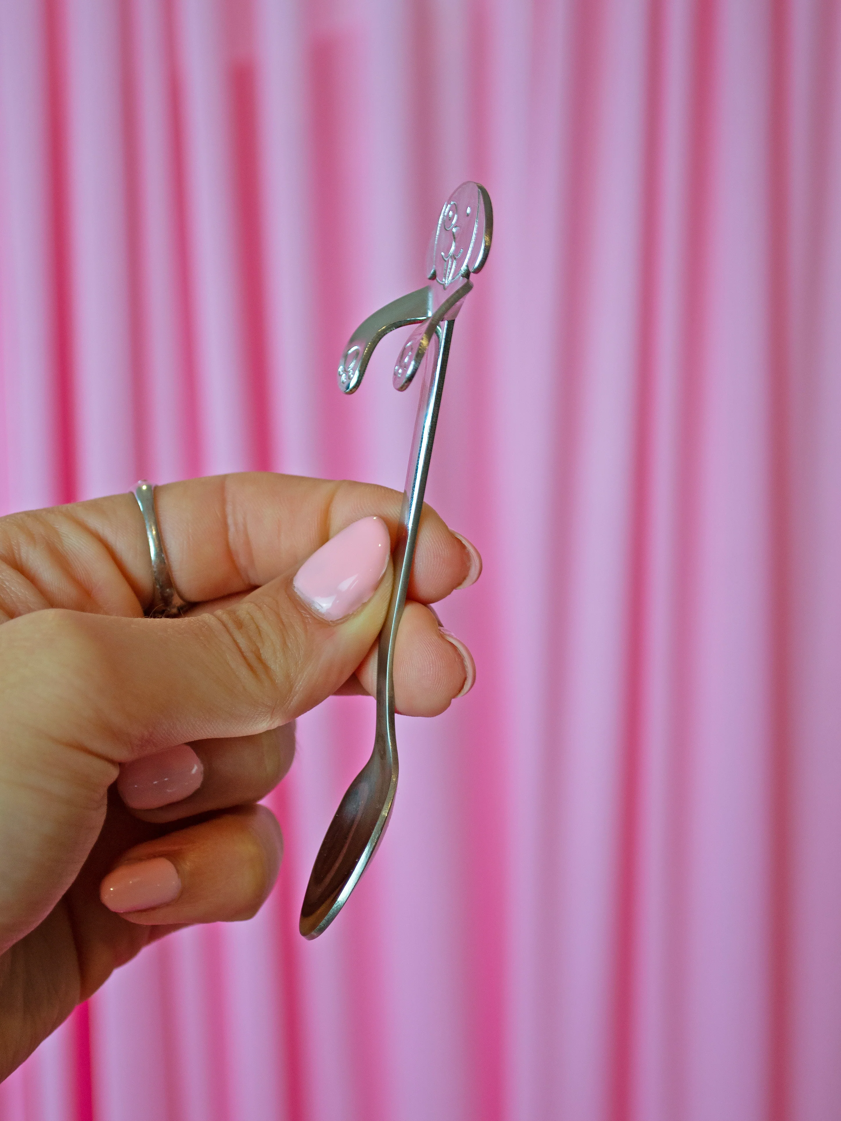 Dog Teaspoon - Silver - Image 4