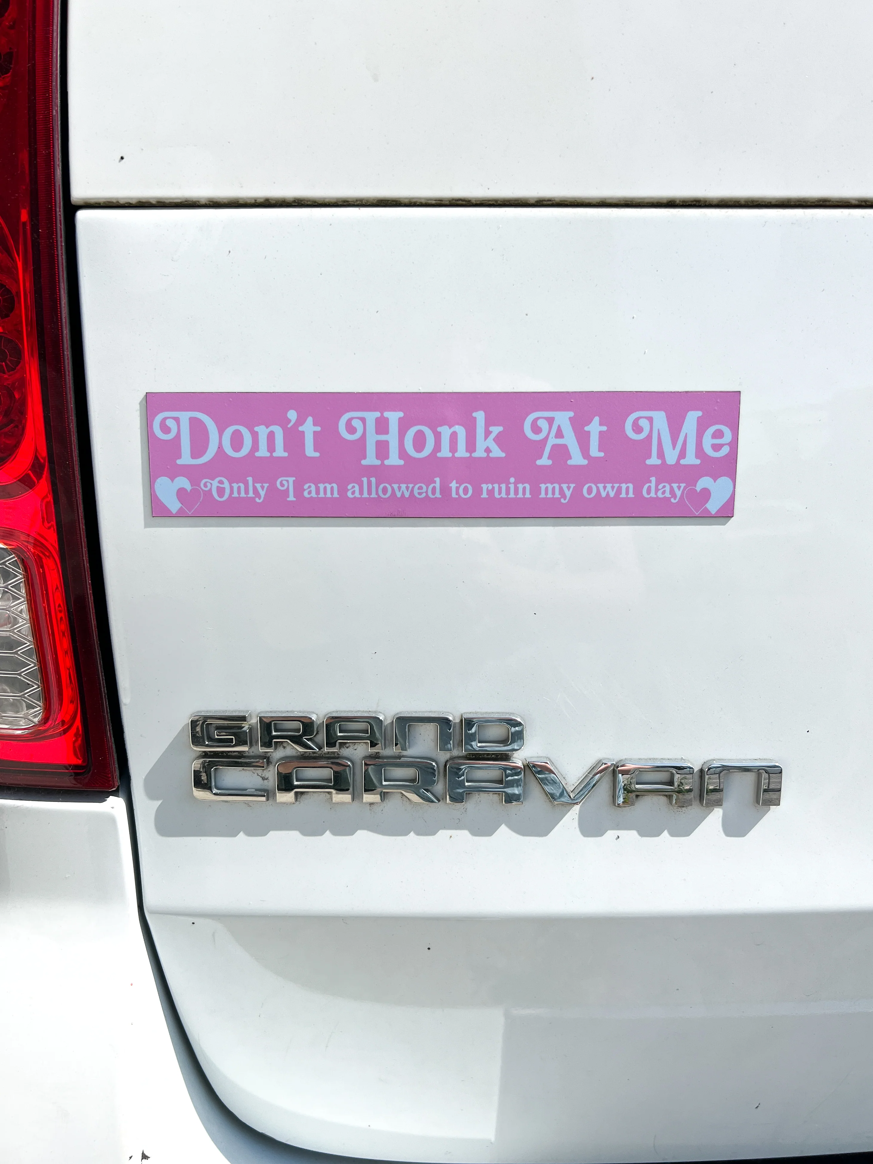 Don't Honk At Me Car Magnet - Image 4