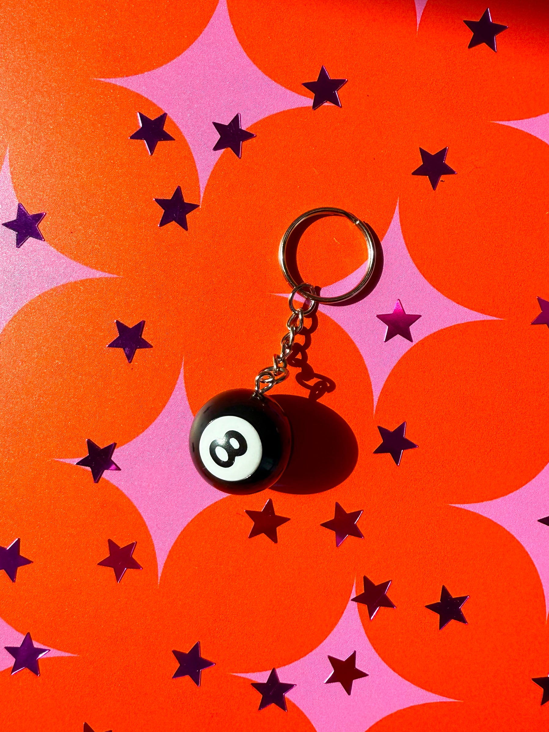 8 Ball Keychain