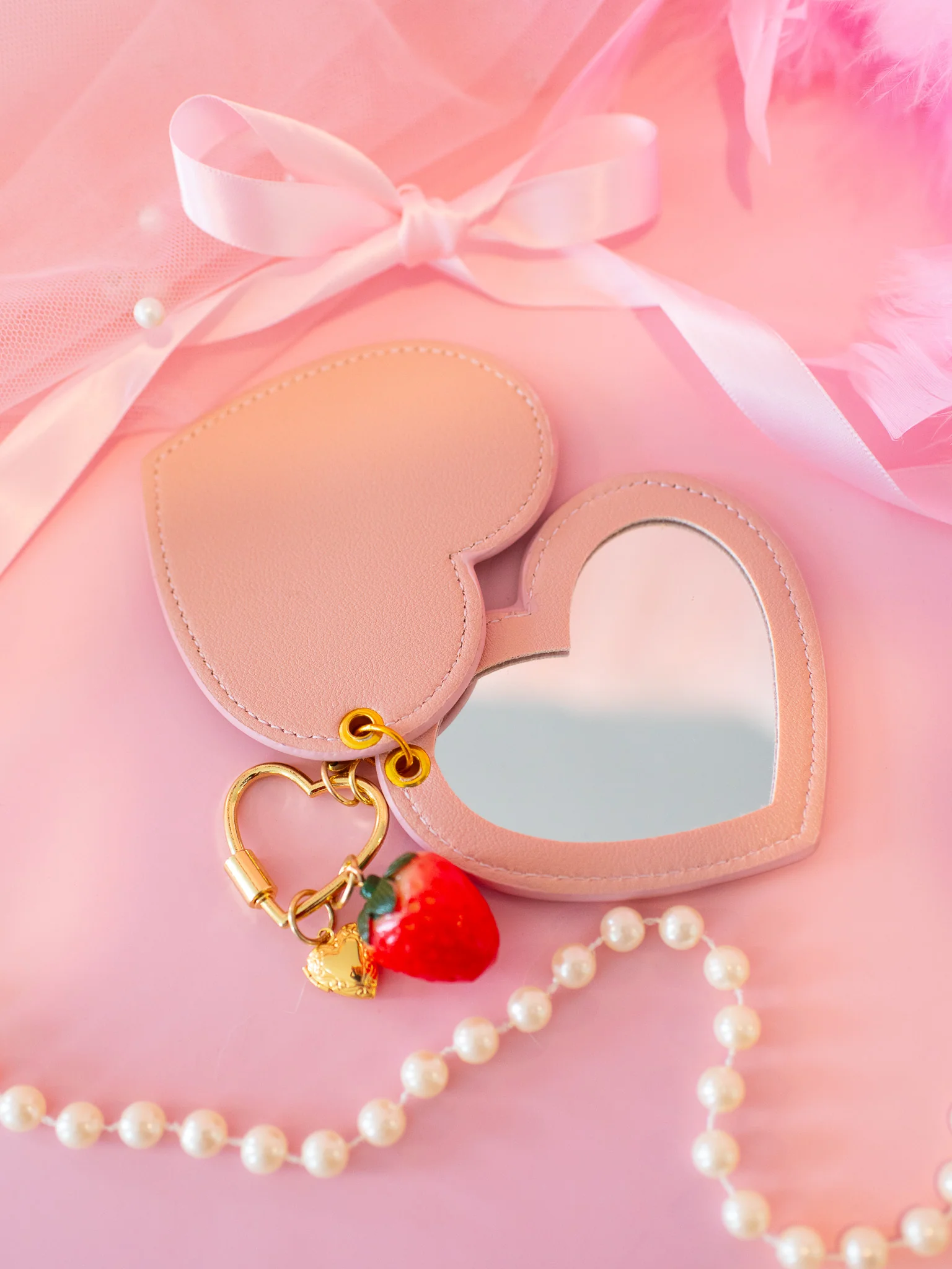 Fresh Out Of Fucks Mirror Keychain - Image 6