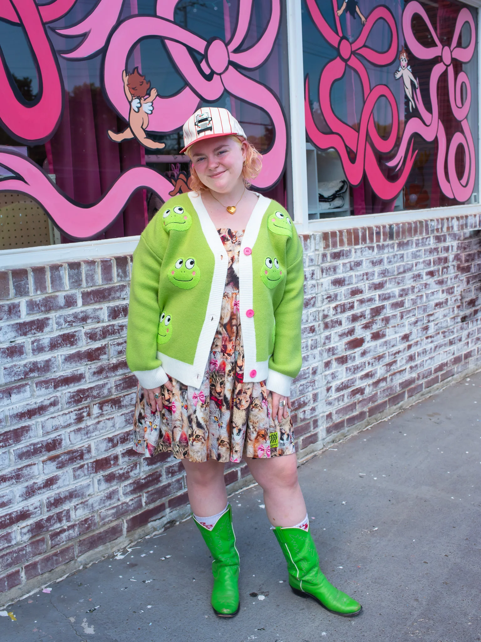 Friendly Frog Cardigan - Image 8