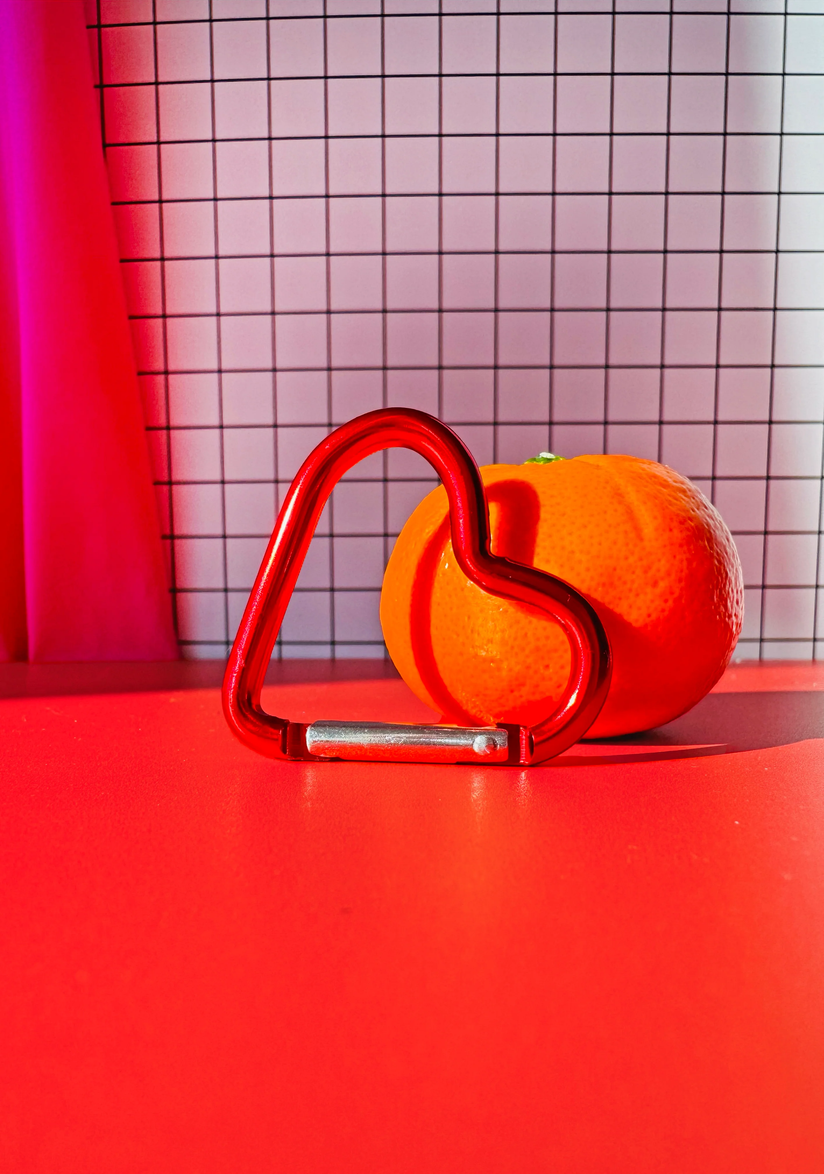 Heart Carabiner- Red - Image 4