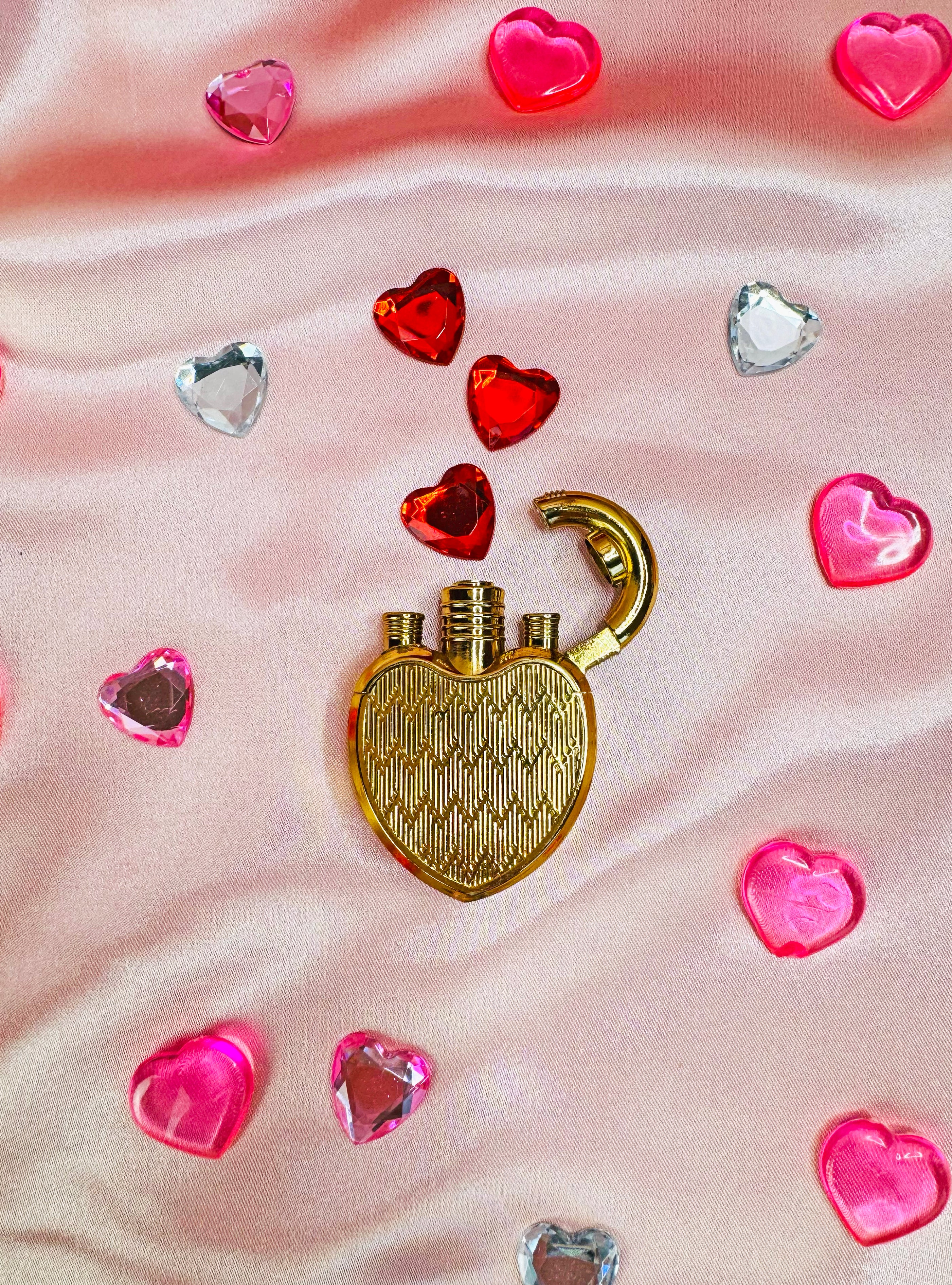 Heart Lock Lighter- Gold - Image 4