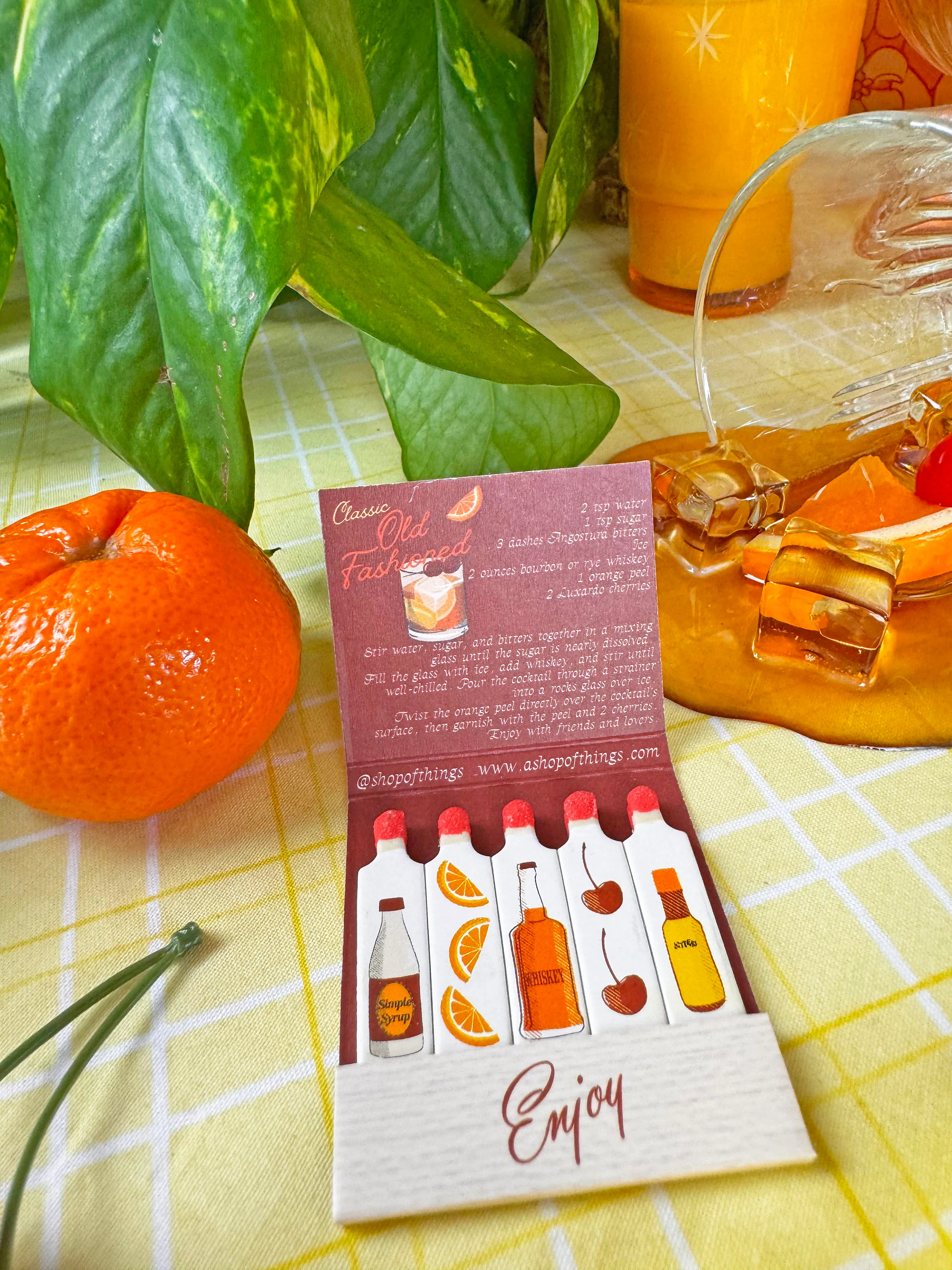 Old Fashioned Matchbook - Image 4