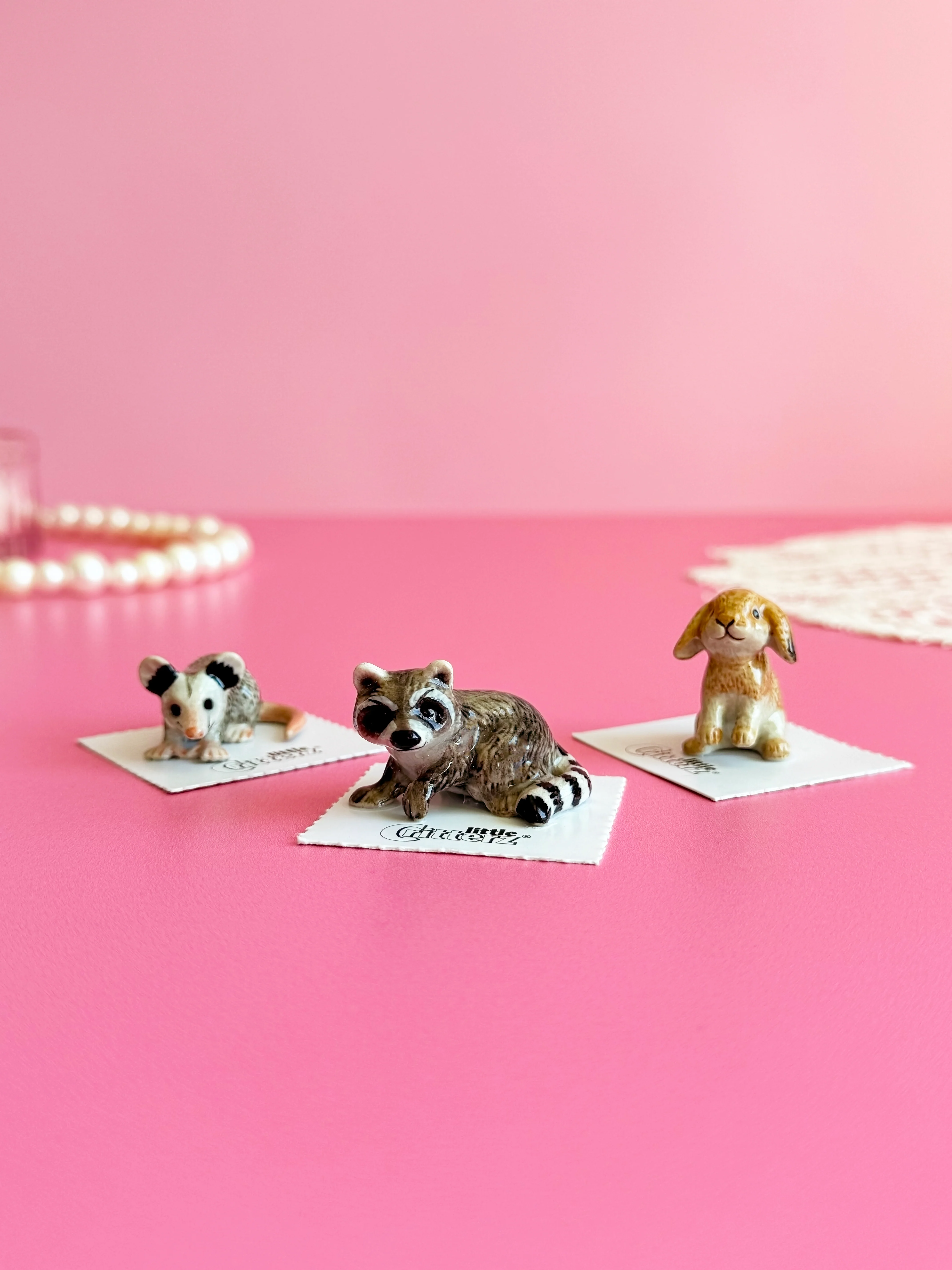 Opossum Mini Porcelain Figurine - Image 6