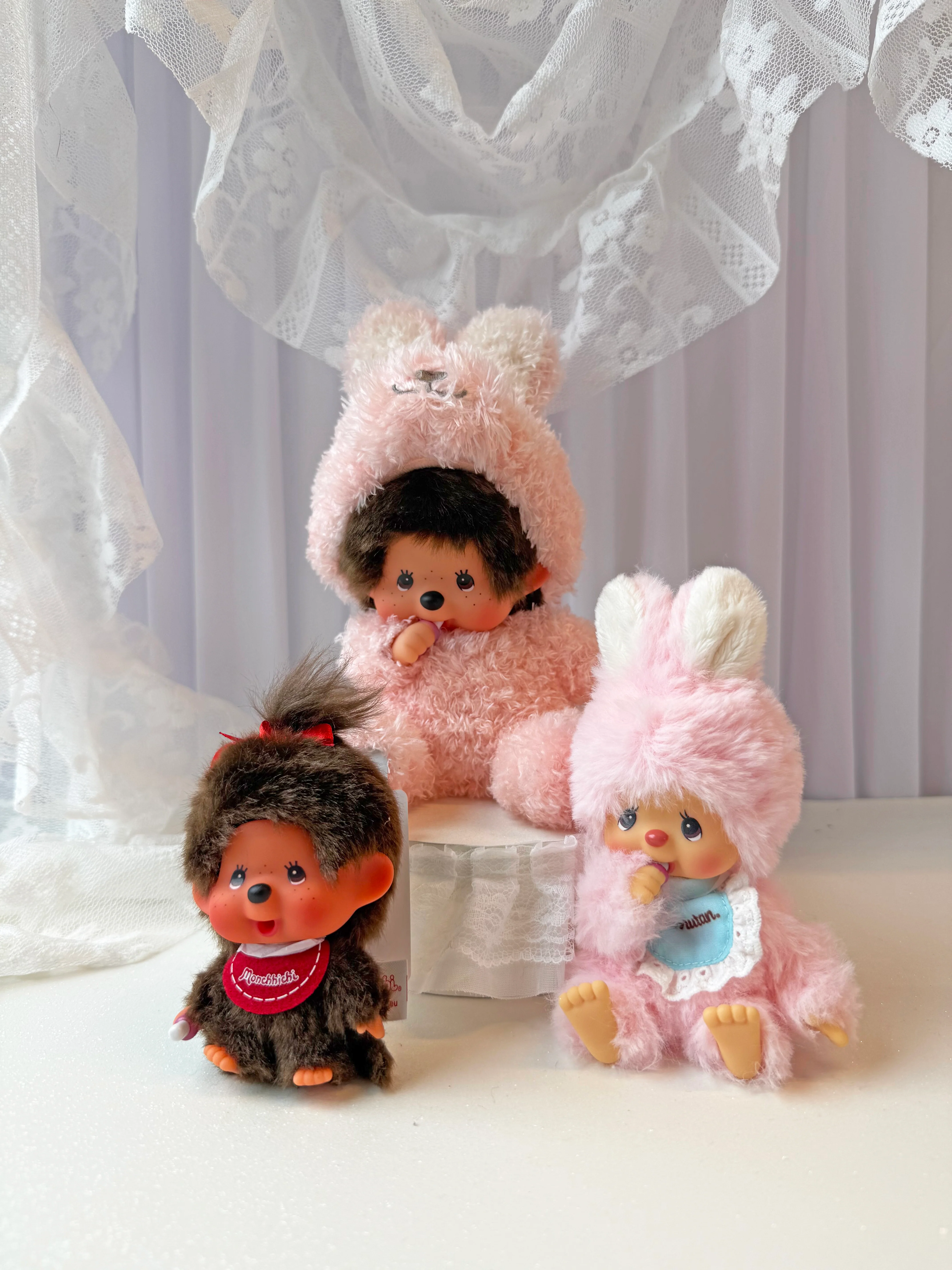 Pink Bunny Monchhichi - Image 5