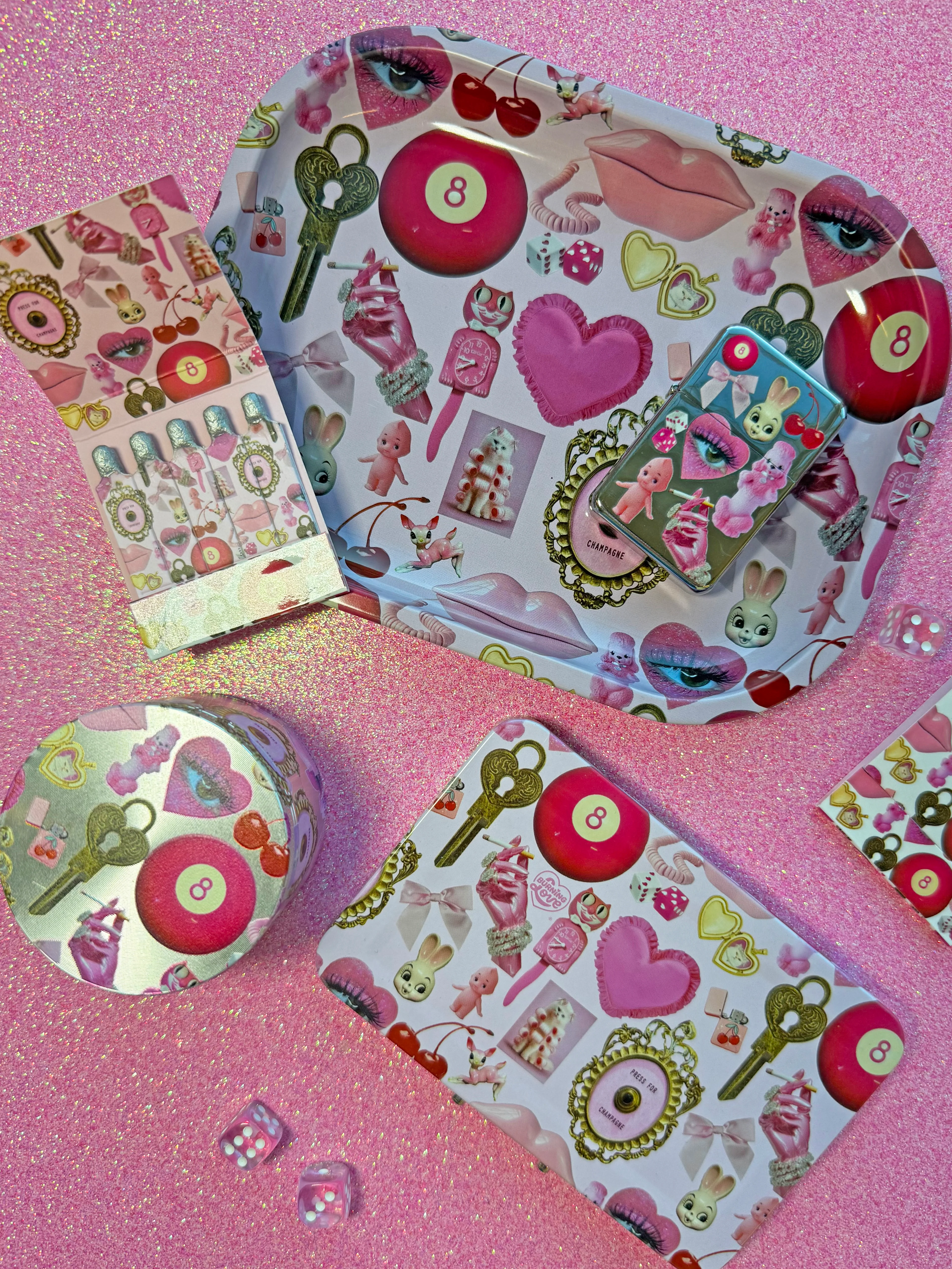 Pink Things Matchbook - Image 5