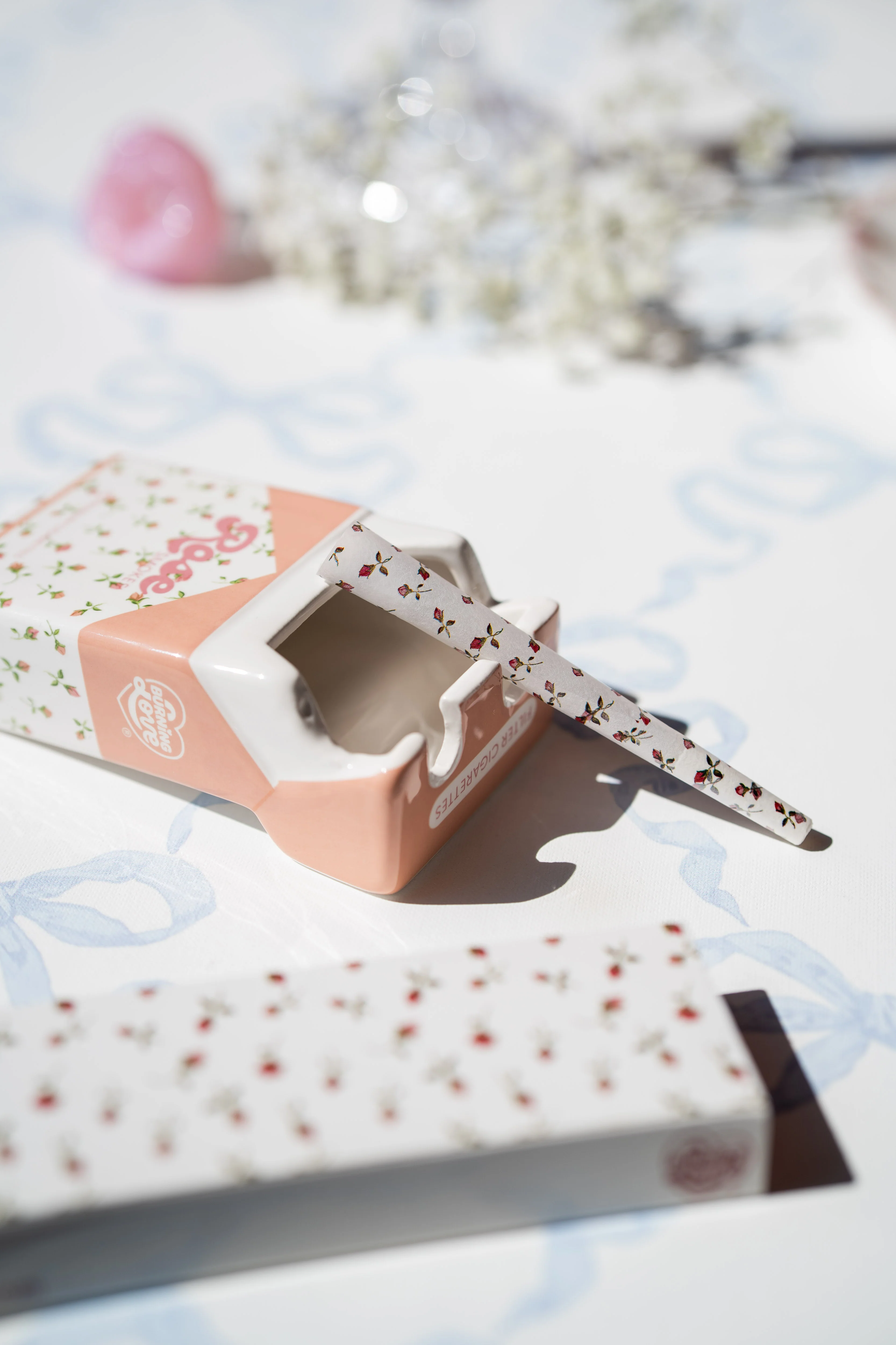 Rose Cig Box Ash Tray - Image 4