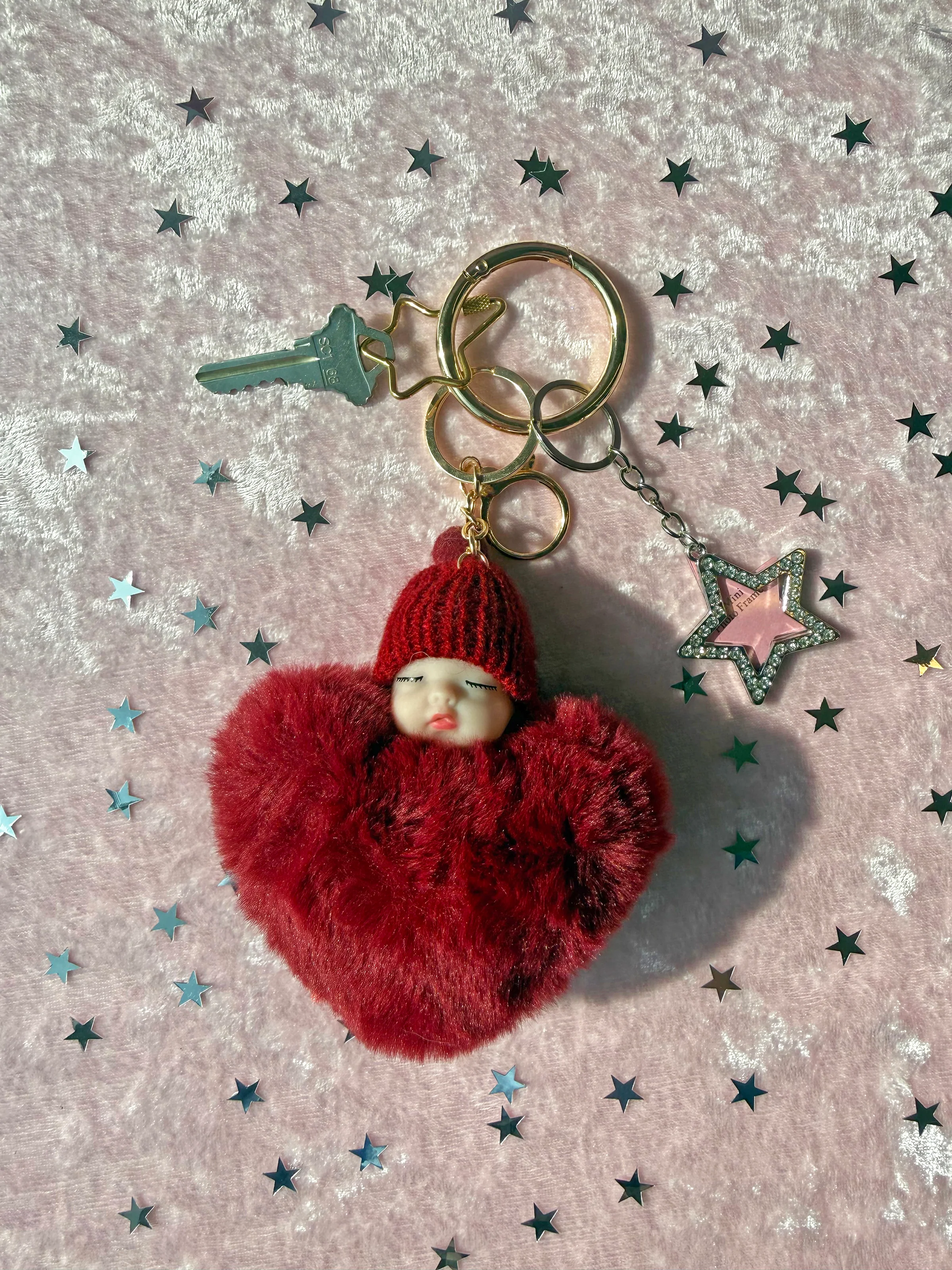Screw Lock Star Carabiner- Gold - Image 3