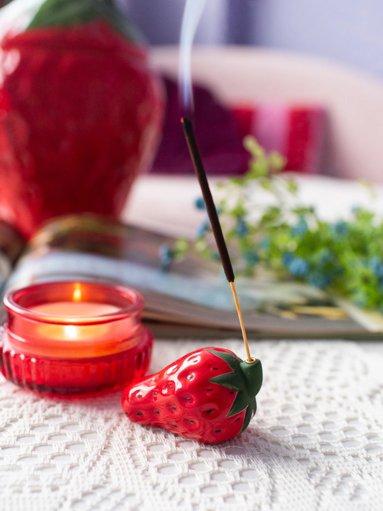 Strawberry Incense Holder - Image 14