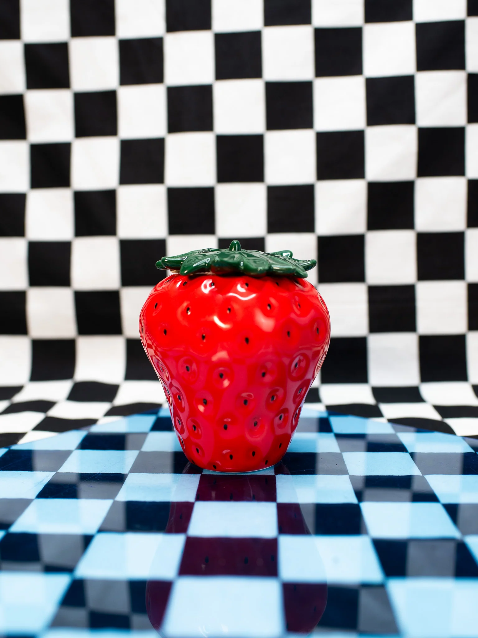Strawberry Stash Jar - Image 3