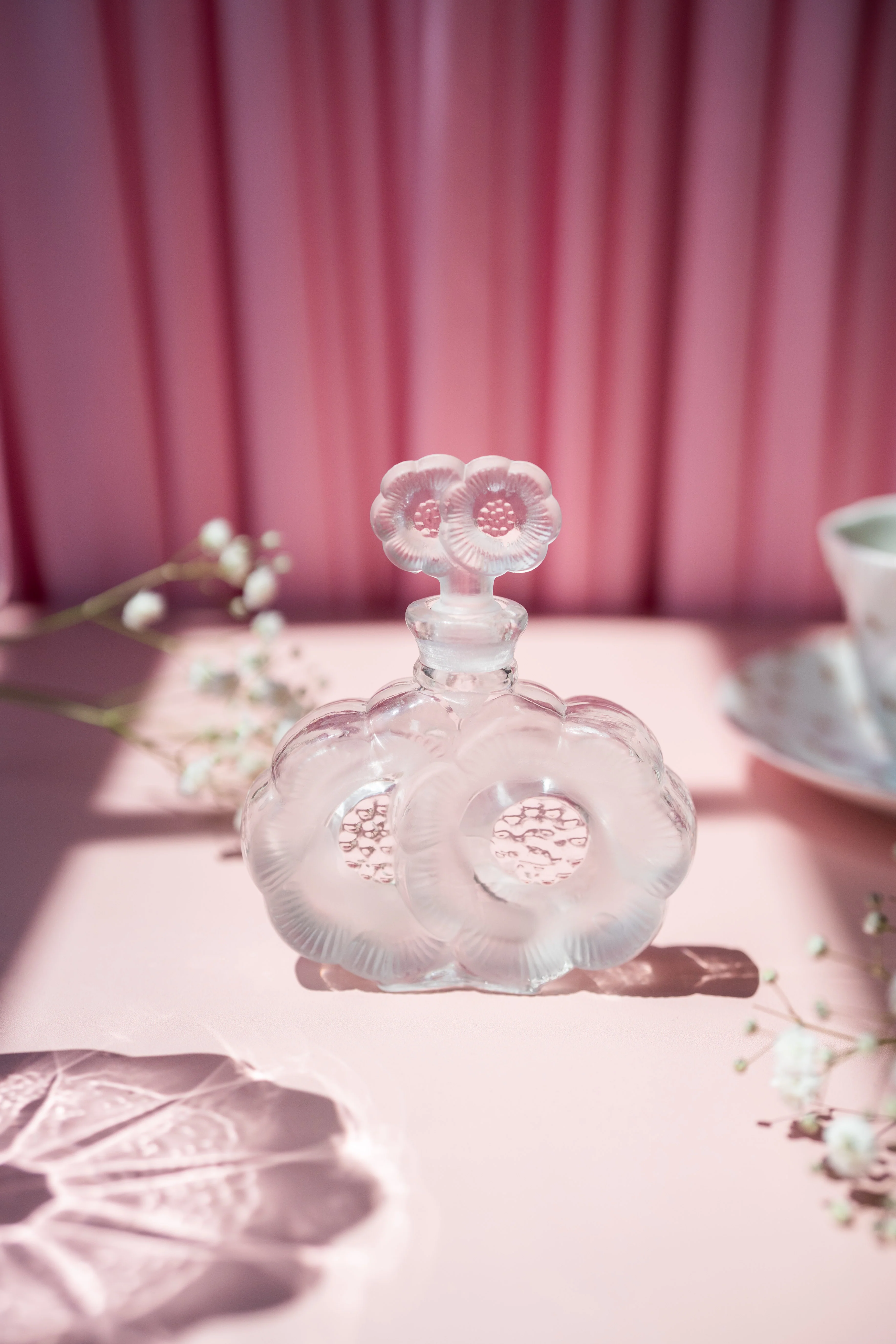 Twin Flower Perfume Bottle - Image 3