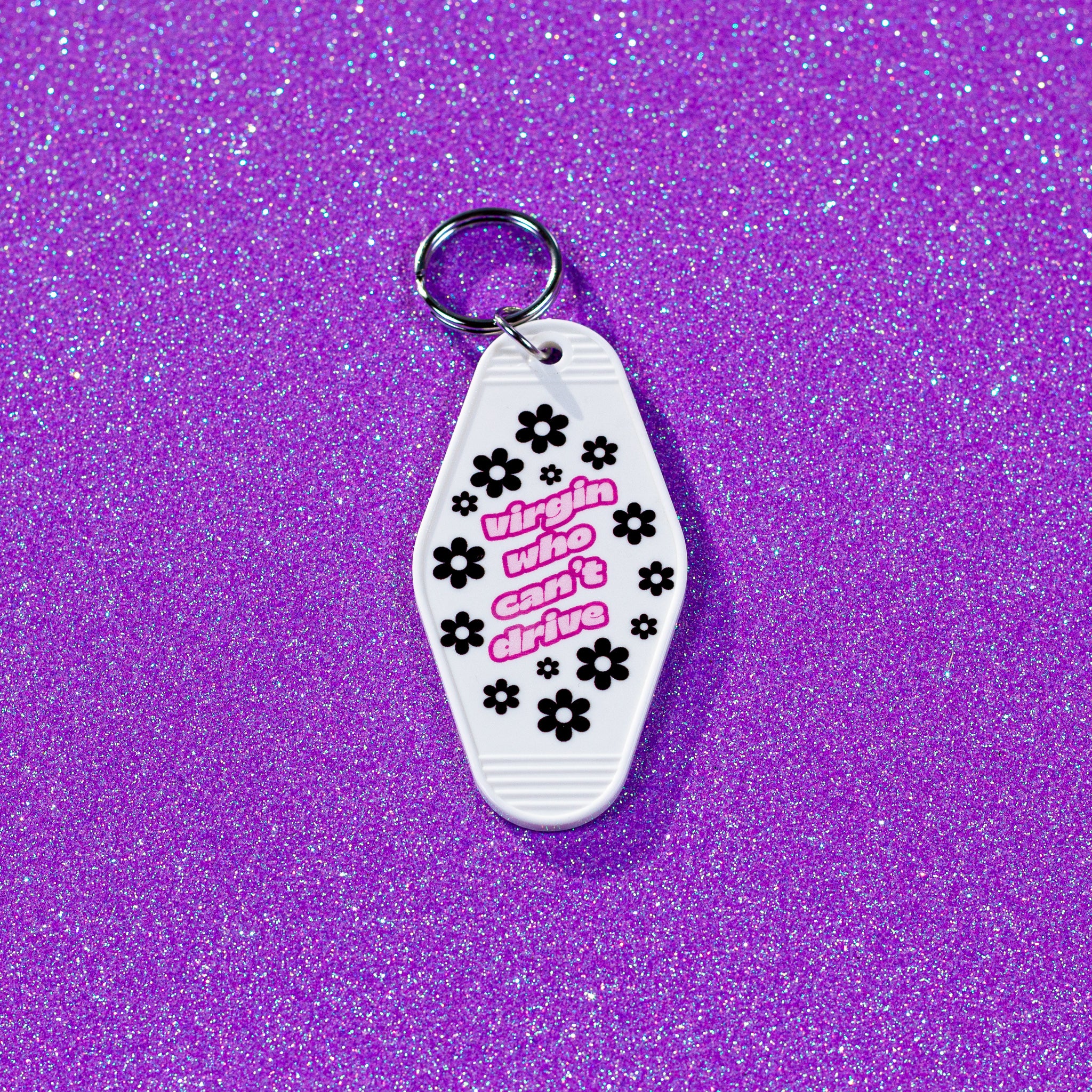 Virgin who Can't Drive keychain - Image 4