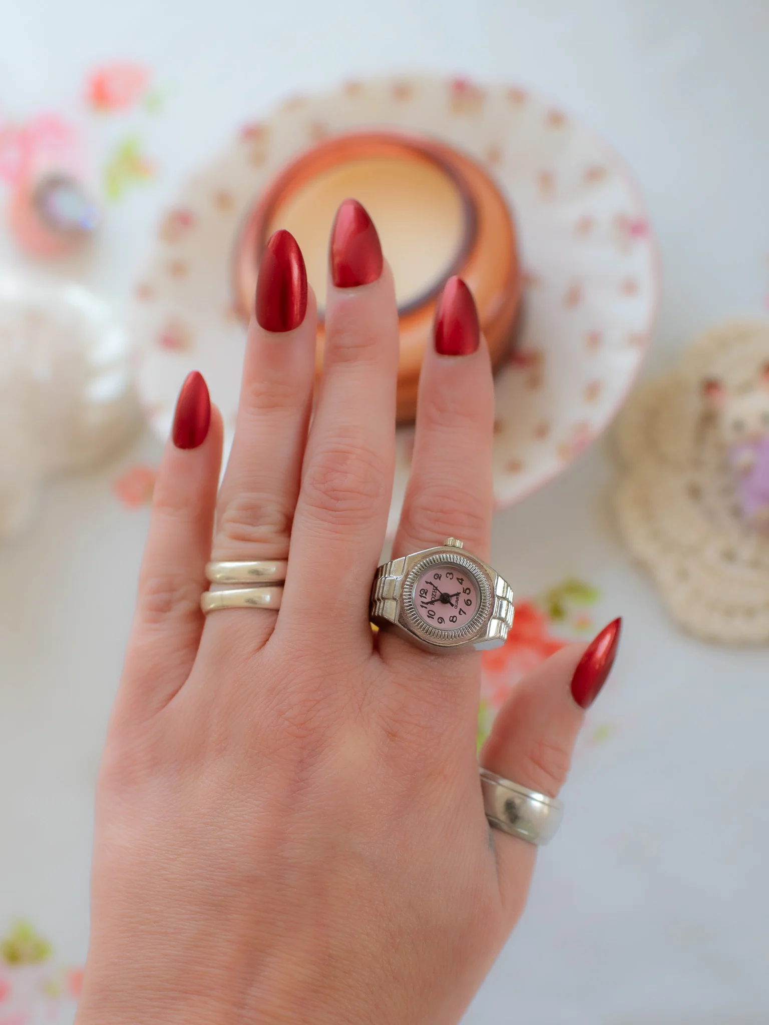 Watch Ring- Silver - Image 3