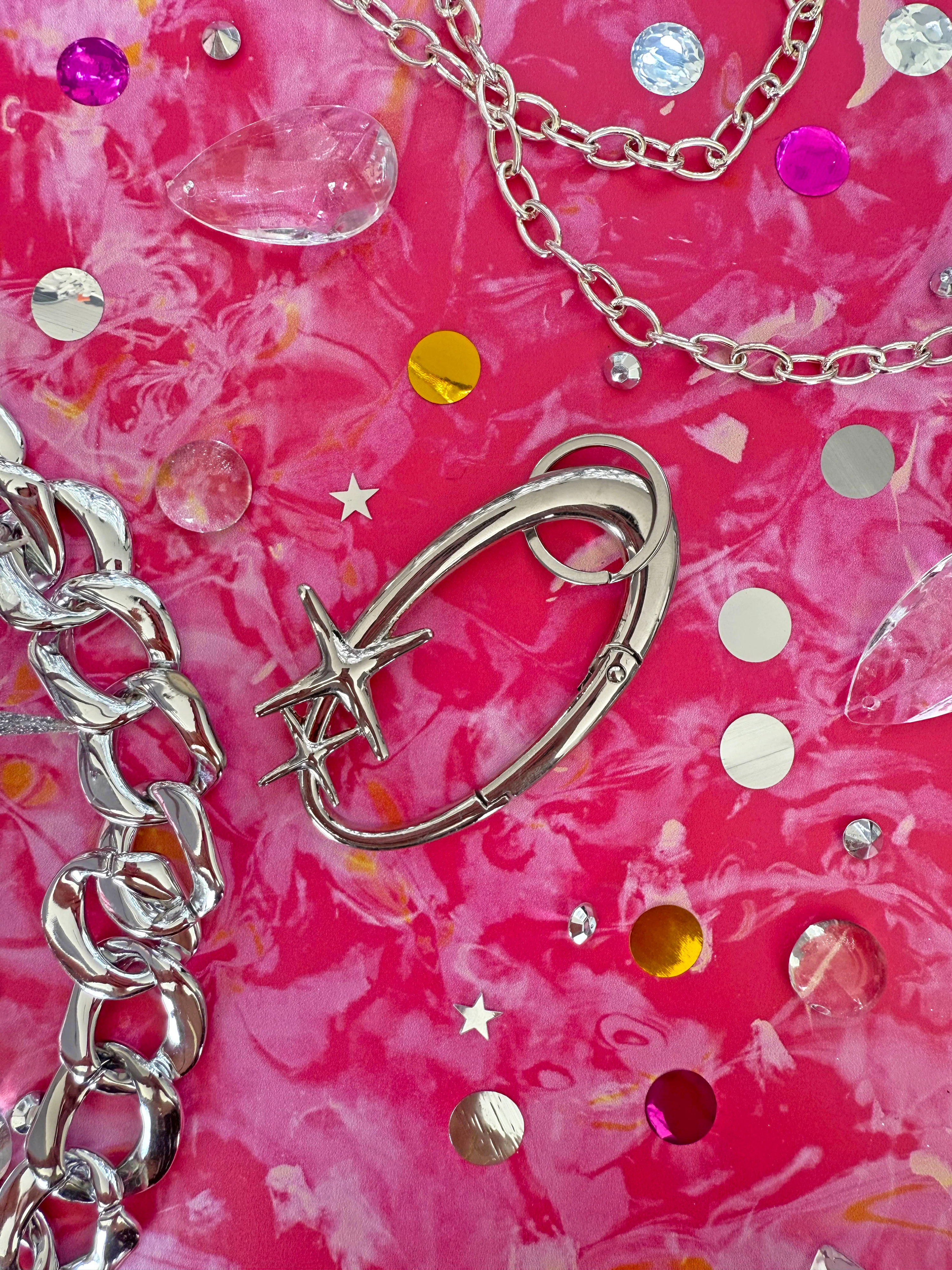 XL Sparkle Carabiner