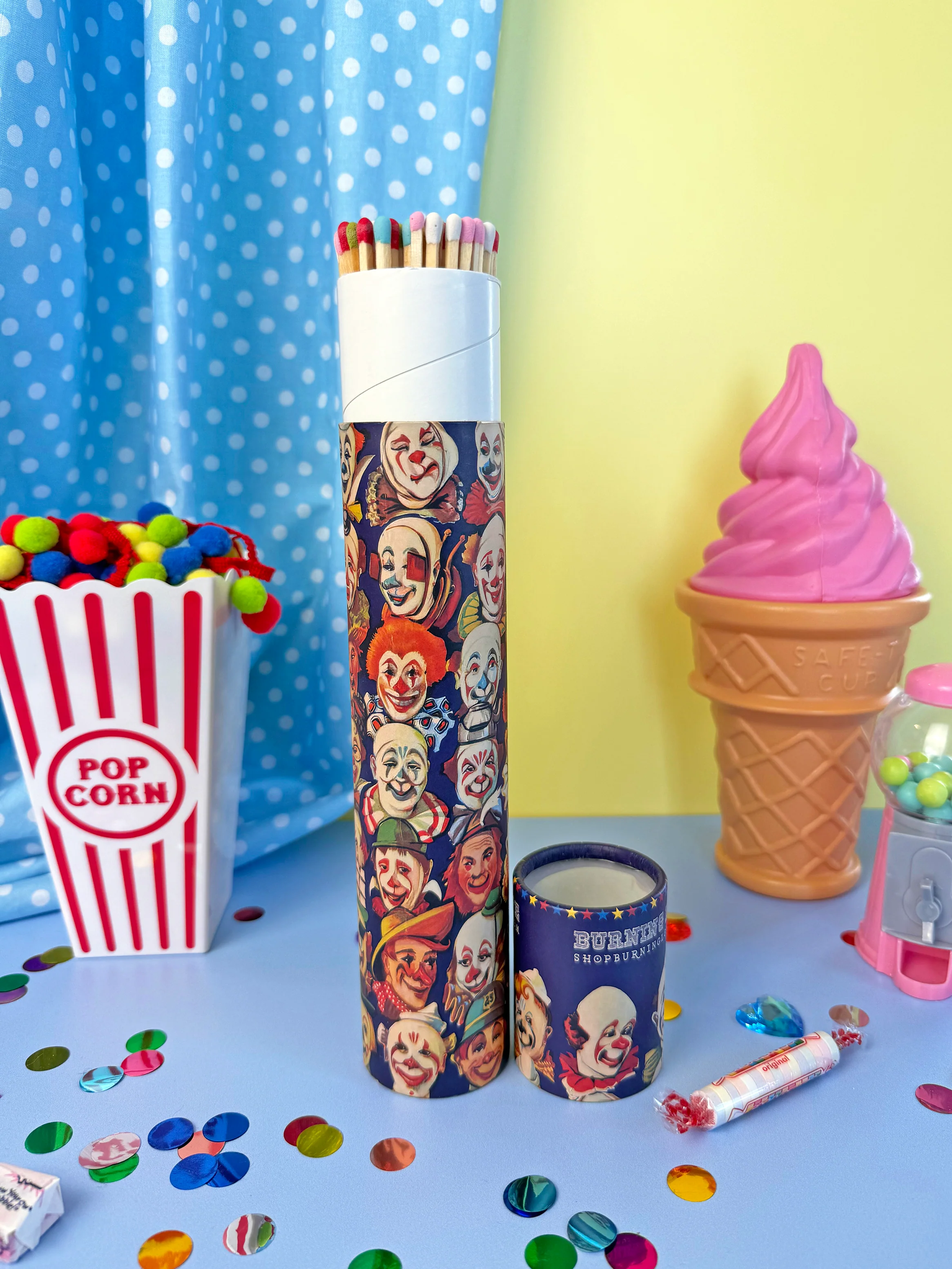 XXL Clown Cylinder Matches - Image 3